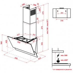  Perfelli DNS 6452 D 850 WH LED 3