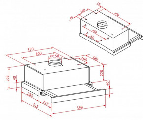  Perfelli TLS 6763 BL 1100 LED Sensor 12