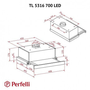  Perfelli TL 5316 BL 700 LED 11