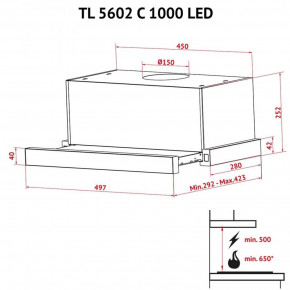  Perfelli TL 5602 C S/I 1000 LED 8