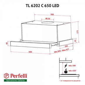  Perfelli TL 6202 C S/I 650 LED 9