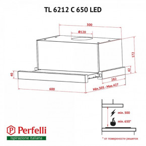  Perfelli TL 6212 C BL 650 LED 9