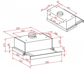  Perfelli TL 6333 BL 700 LED GLASS 13