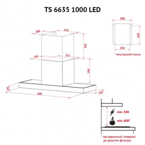   Perfelli TS 6635 I/BL 1000 LED 13