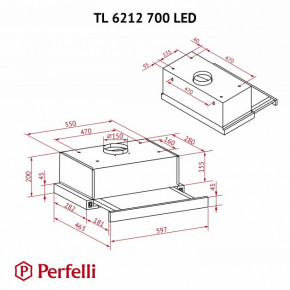  PERFELLI TL 6212 BL 700 LED 13