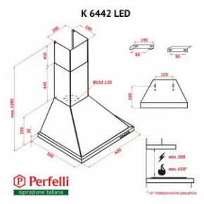   Perfelli K 6442 BL LED  3