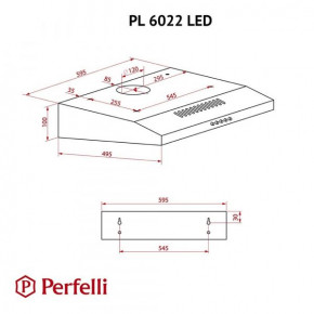   Perfelli PL 6022 BL LED   9