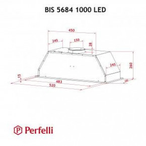   Perfelli BIS 5684 WH 1000 LED 11