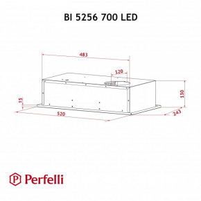   Perfelli BI 5256 BL 700 LED 12