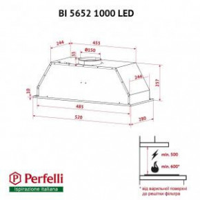   Perfelli BI 5652 BL 1000 LED 4