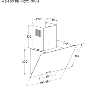   Pyramida ASH 50 PB (420) GWH 10