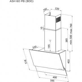  Pyramida ASH 60 PB (800) GIV 5