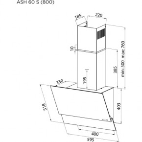  Pyramida ASH 60 S (800) GIV 8