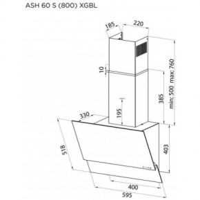  Pyramida ASH 60 S (800) XGBL 10