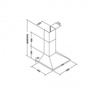  Pyramida BF 60 M WH 3