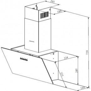  Pyramida NRX1-50 WH 10