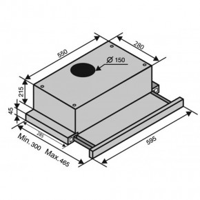  Ventolux GARDA 60 INOX (1000) LED (WY36dnd-182477) 6