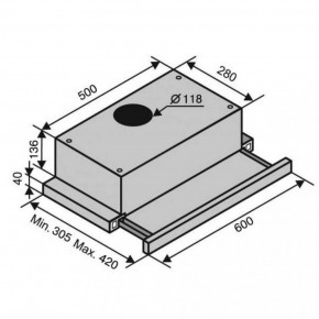  Ventolux GARDA 60 XBG (700) SLIM 8