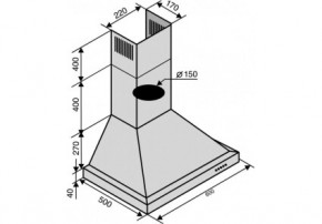  Ventolux Lazio 60 Inox (900) 7