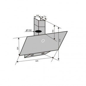  Ventolux MIRROR 60 BK (1000) TC 7