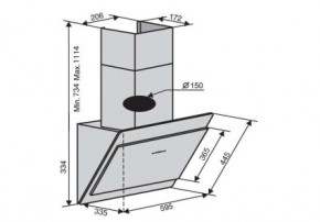  Ventolux TOSCANA 60 BK 1000 TRC MM 10