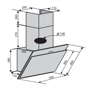  Ventolux VITTO 60 BK (700) PB 3