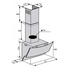  Ventolux WAVE 60 WH (900) TRC 8