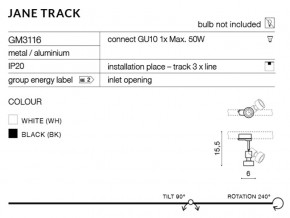   AZzardo JANE TRACK AZ2457 (GM3116-BK) 4