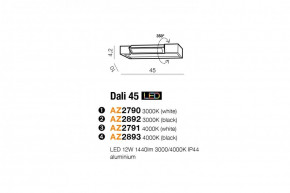  Azzardo Dali AZ2790 3