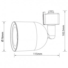   LED ARIZONA-10 10W 4200  Horoz Electric (018-027-0010-010) 3