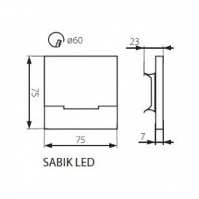   SABIK LED WW KANLUX 23108 6