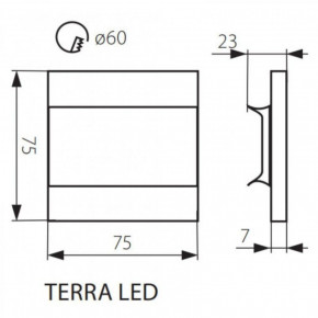   TERRA LED AC-WW KANLUX 23806 3