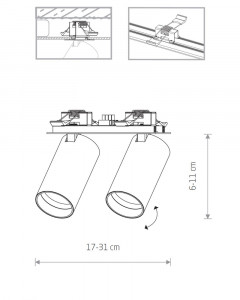   Nowodvorski Mono Surface 7684 3