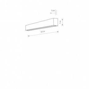   Nowodvorski 7562 STRAIGHT WALL LED GRAPHITE S 3