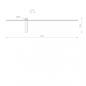   Nowodvorski 8117 IMPULSE LED L CN 4