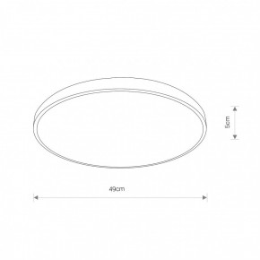   Nowodvorski 8184 Agnes Round led 32w CN 3