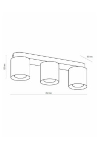   TK Lighting Vico 3413 3