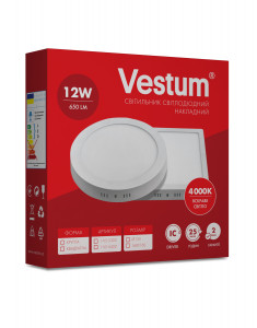     Vestum 12W 4000K 220V 1-VS-5302 4