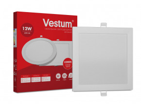  LED   Vestum 12W 4000K 220V