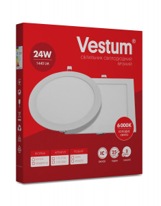  Vestum LED   24W 6000K 220V 4