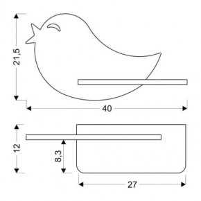  Candellux BIRD (21-85054) 3