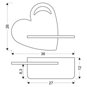  Candellux HEART (21-84576) 3