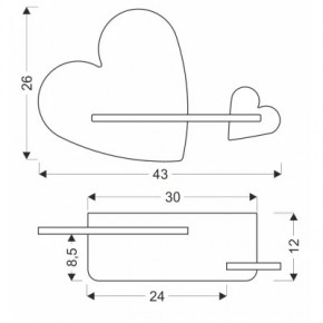  Candellux Heart (21-84552) 3