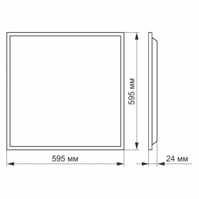 LED  Videx 48W 4100K  2/ (VL-Pb484W(2)) 4