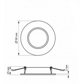  LED Videx Back   4W 5000K (VL-DLBR-045) 6