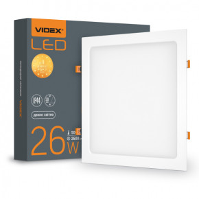  LED Videx Back   26W 5000K (VL-DLBS-265)