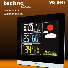  Technoline WS6448 Black 8