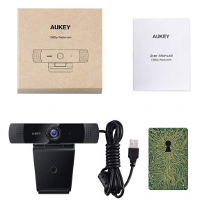 - Aukey 1080p FHD Live Streaming Camera, Stereo Mic (PC-LM1E) 6