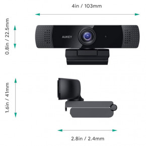 - Aukey 1080p FHD Live Streaming Camera, Stereo Mic (PC-LM1E) 7