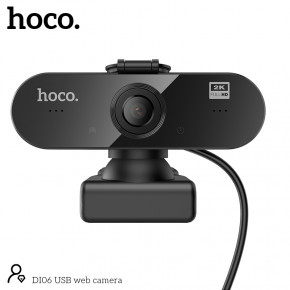 Web  Hoco DI06 Usb Black (12767)